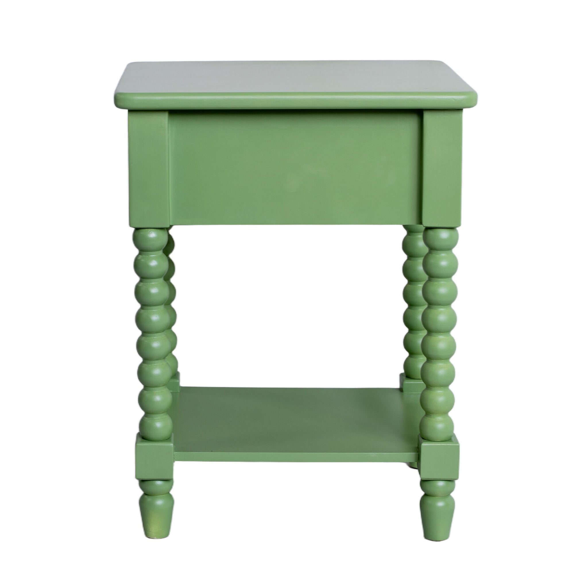 Maisie 1 Drawer Bedside Green