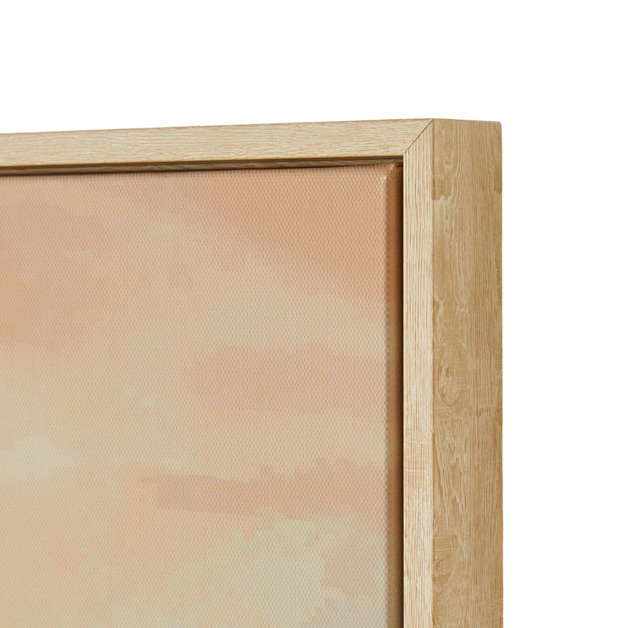 Summer Ocean Framed Canvas Print 152.5x52.5cm