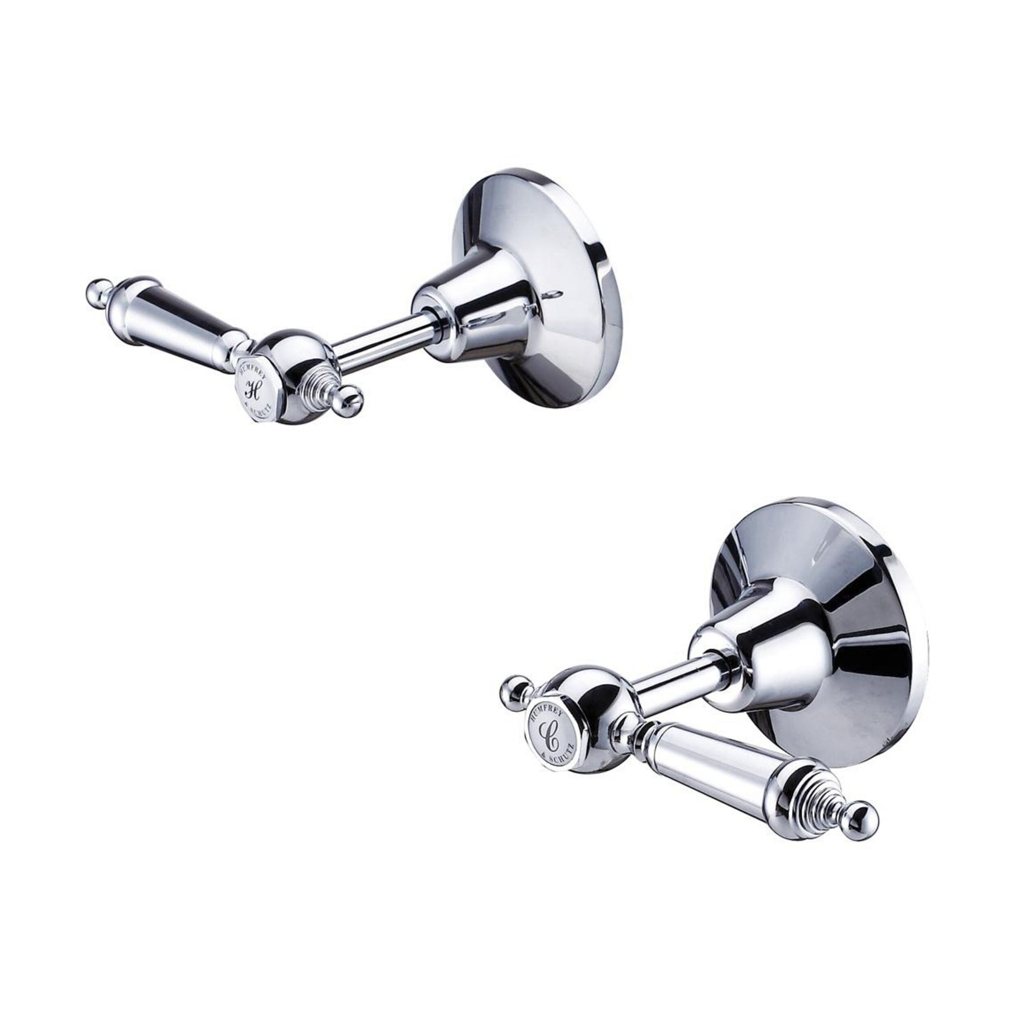 Oxford/Rochelle Lever Wall Mount Top Assembly Chrome (Taps only)