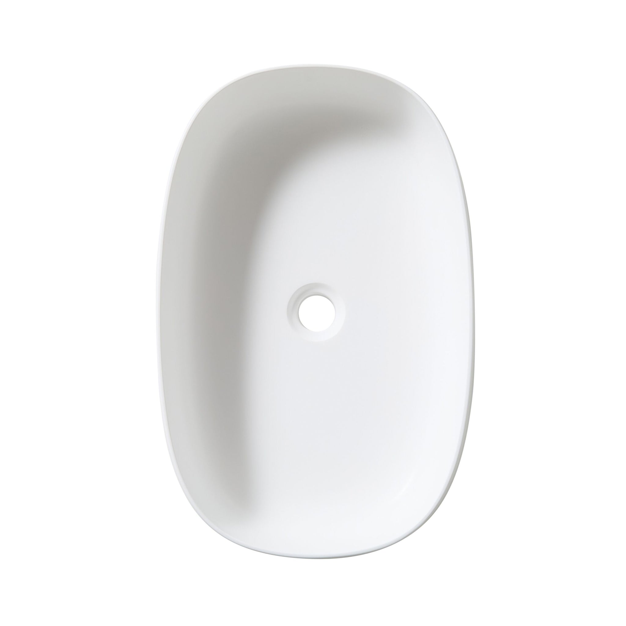 Solid Surface Oval Basin 560X360X140mm