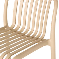 Jesi Bar Stool Taupe