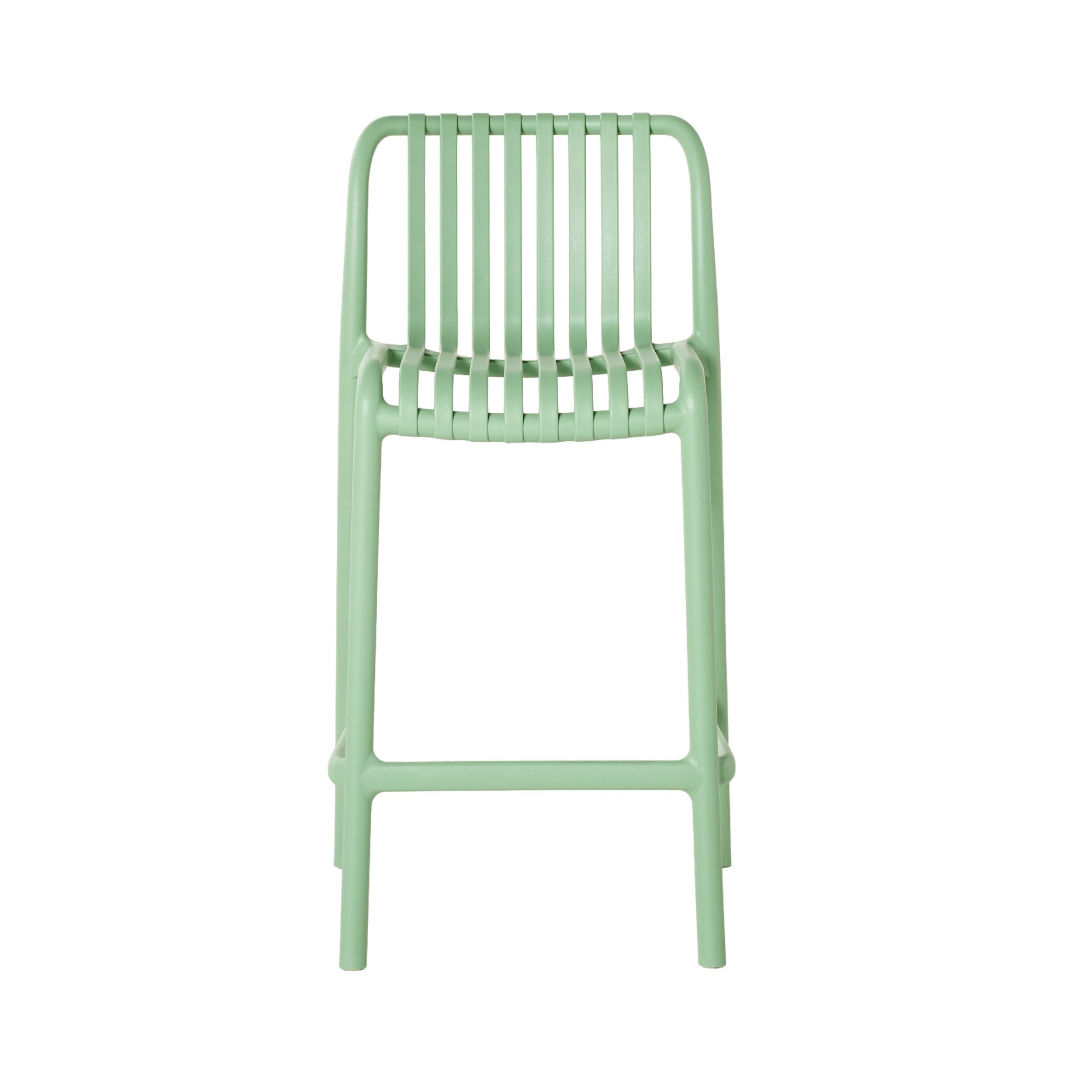 Jesi Bar Stool Leaf Green