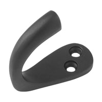 9704 Robe Hook Single Matte Black H45xP42mm