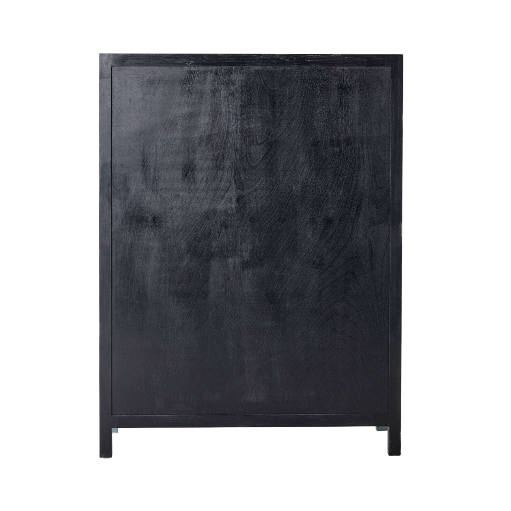 Sansha 2 Door & 2 Drawer Display Cabinet Dove Grey & White