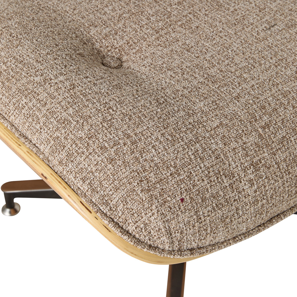 Replica Eames Lounge Chair and Ottoman Camel