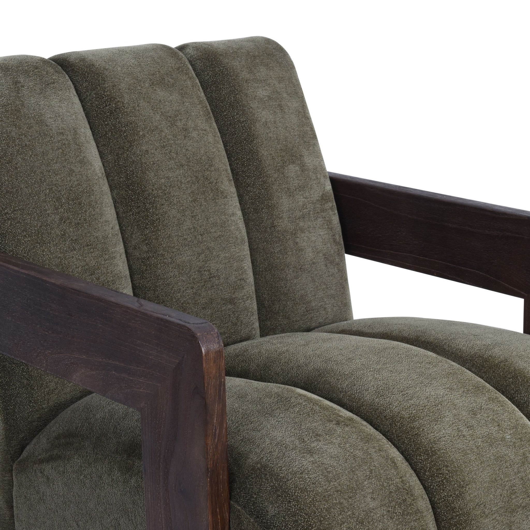 Banjo Occasional Chair Olive Hues