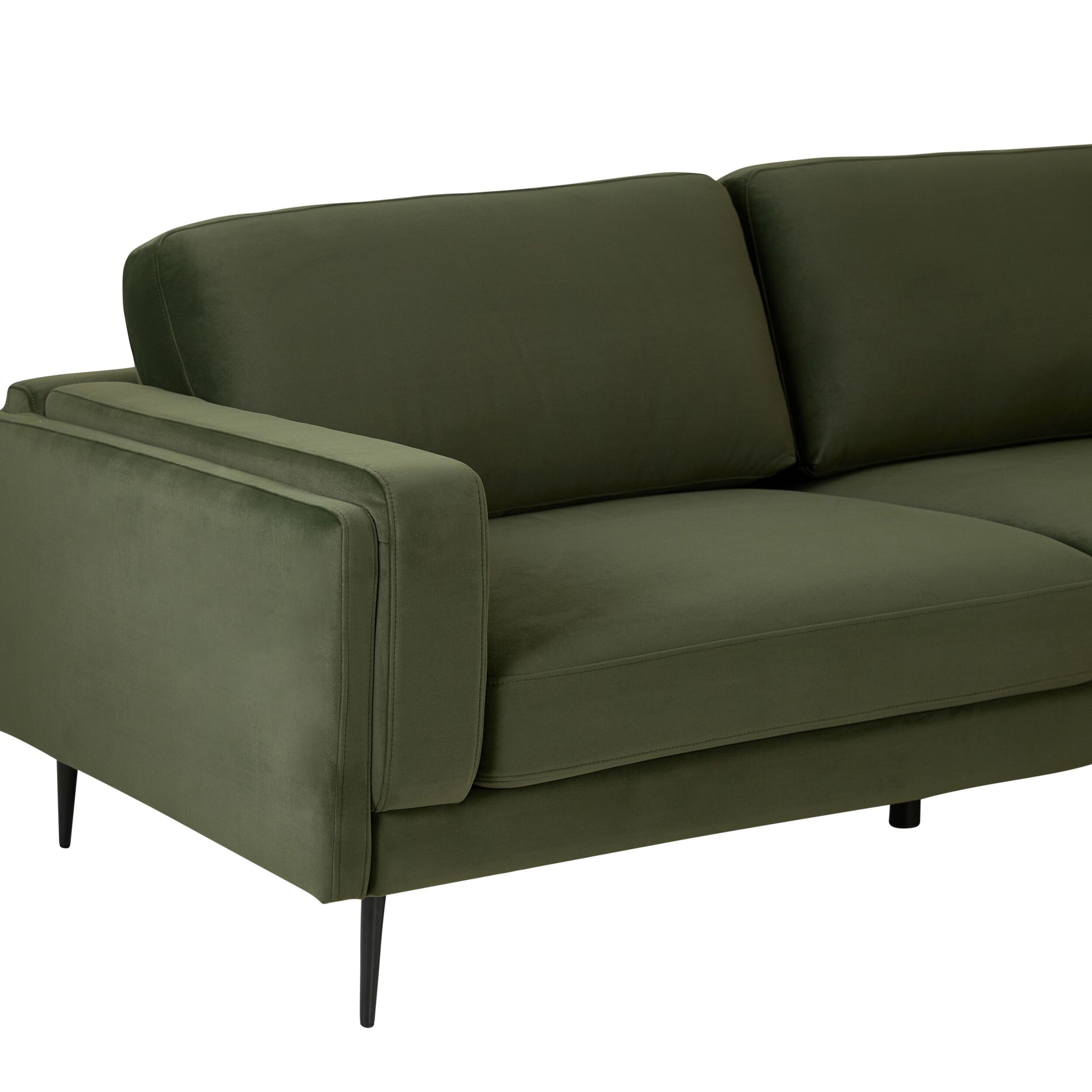 Irvine 3 Seater Sofa Velvet Eucalyptus