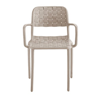Em Weave Dining Chair Taupe