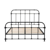 Manor Queen Bed Black