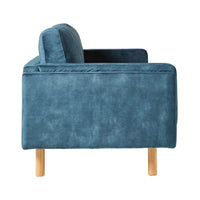 Finch 3 Seater Sofa Haven Denim