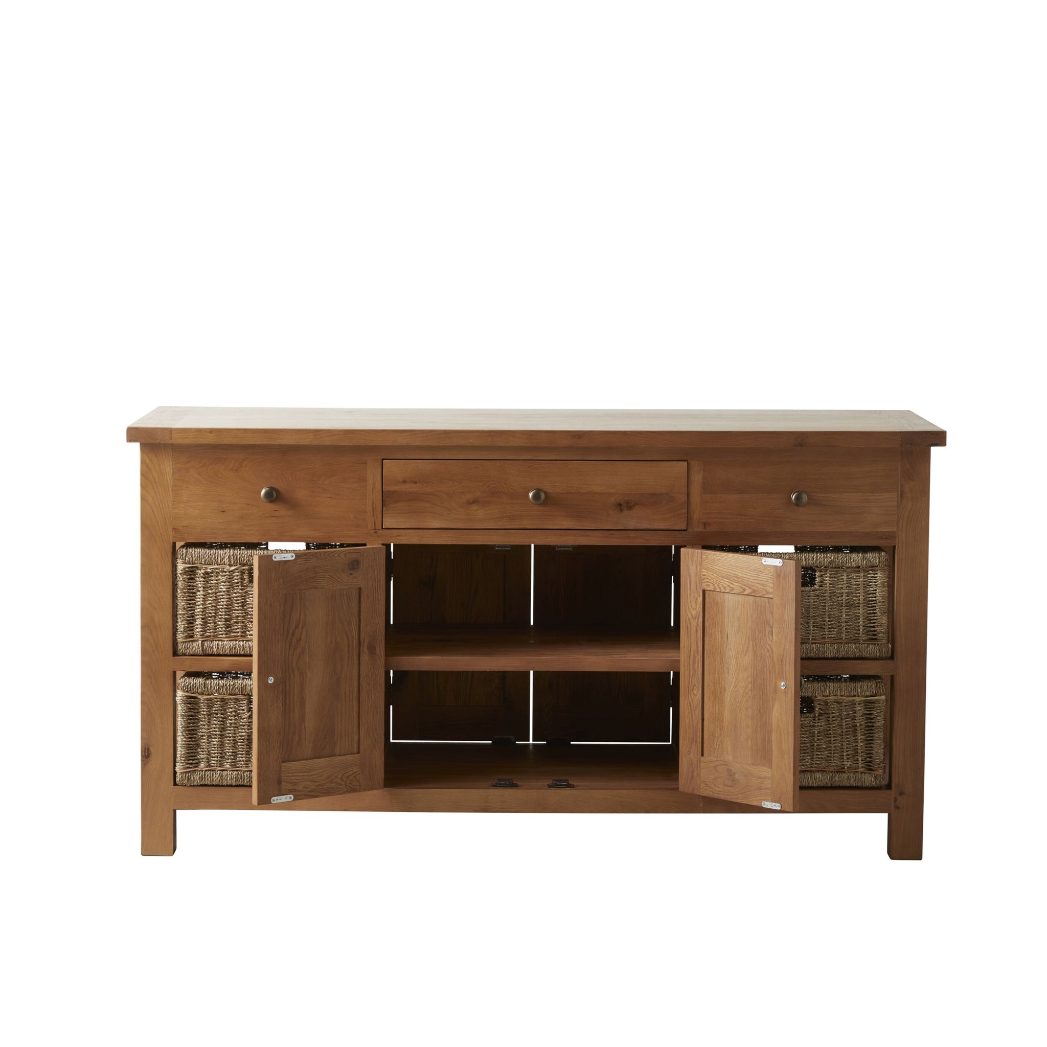 Oakford Workbench - Oak Timber Top 168 x 62 x 90cm