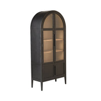 Serene Curved Two Door Display Cabinet