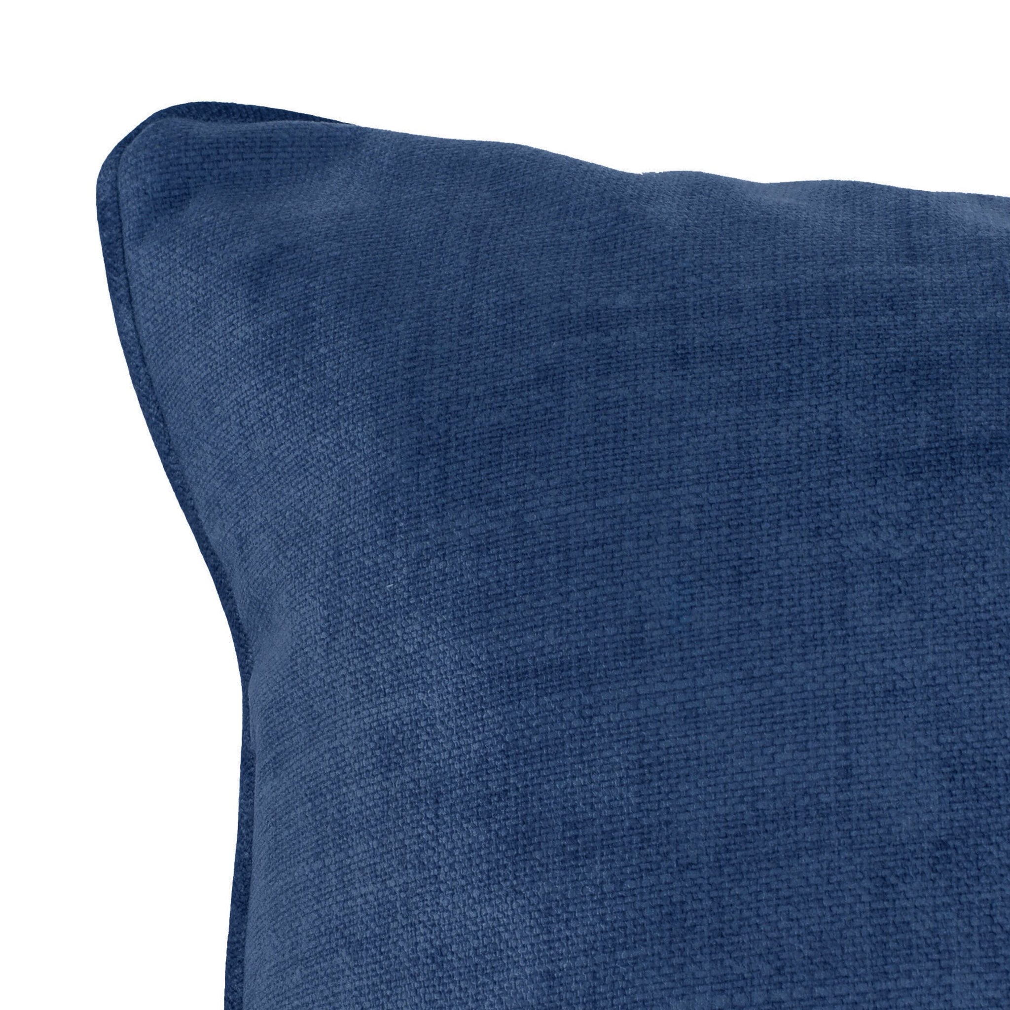 Lisette 2.5 Seater Velvet Sofa Celeste Indigo