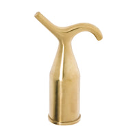 1782 Pole Hook Polished Brass H100xD25mm