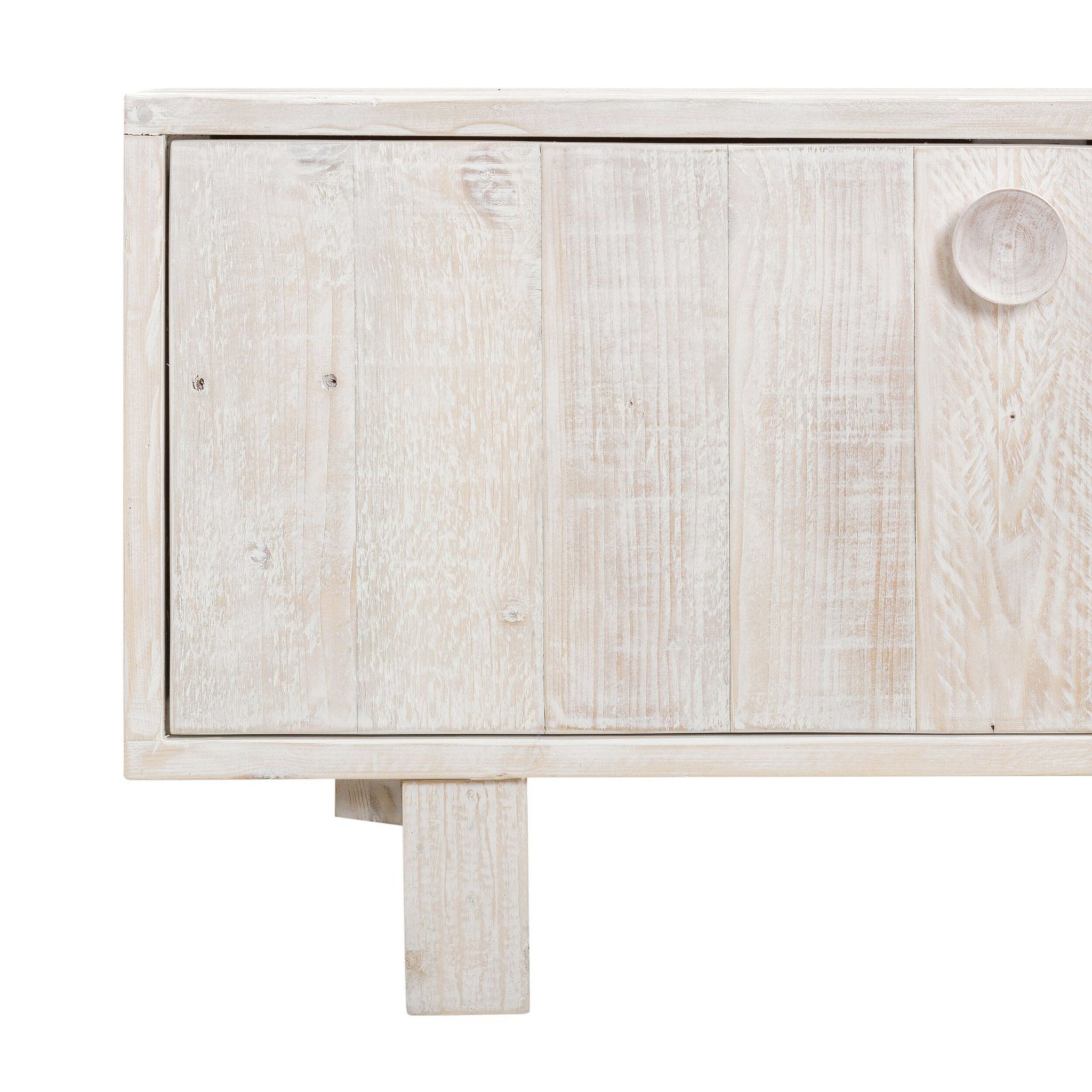 Daylesford 3 Door Entertainment Unit White Wash