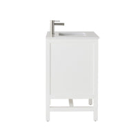 Liam Single Vanity White 790mm