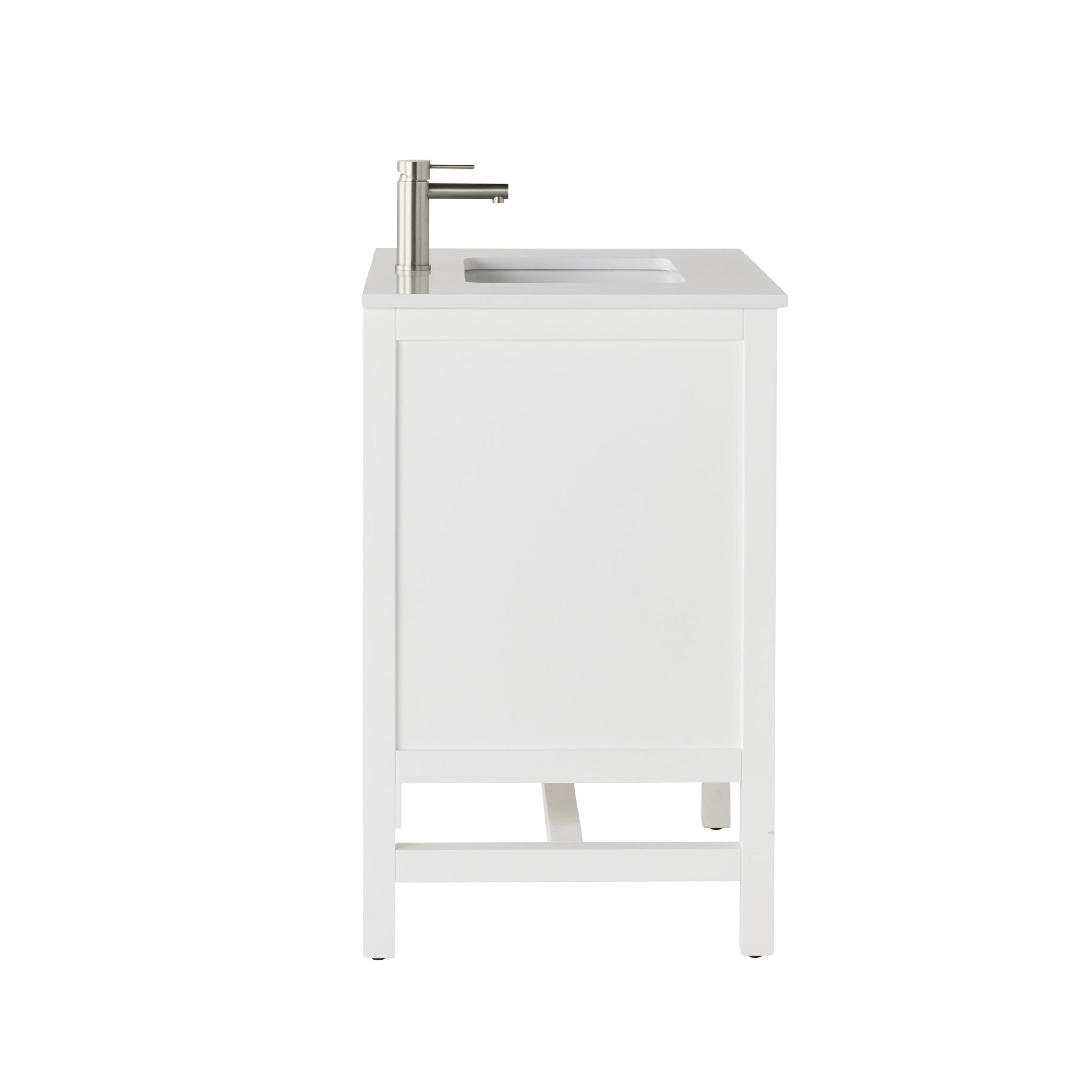 Liam Single Vanity White 790mm
