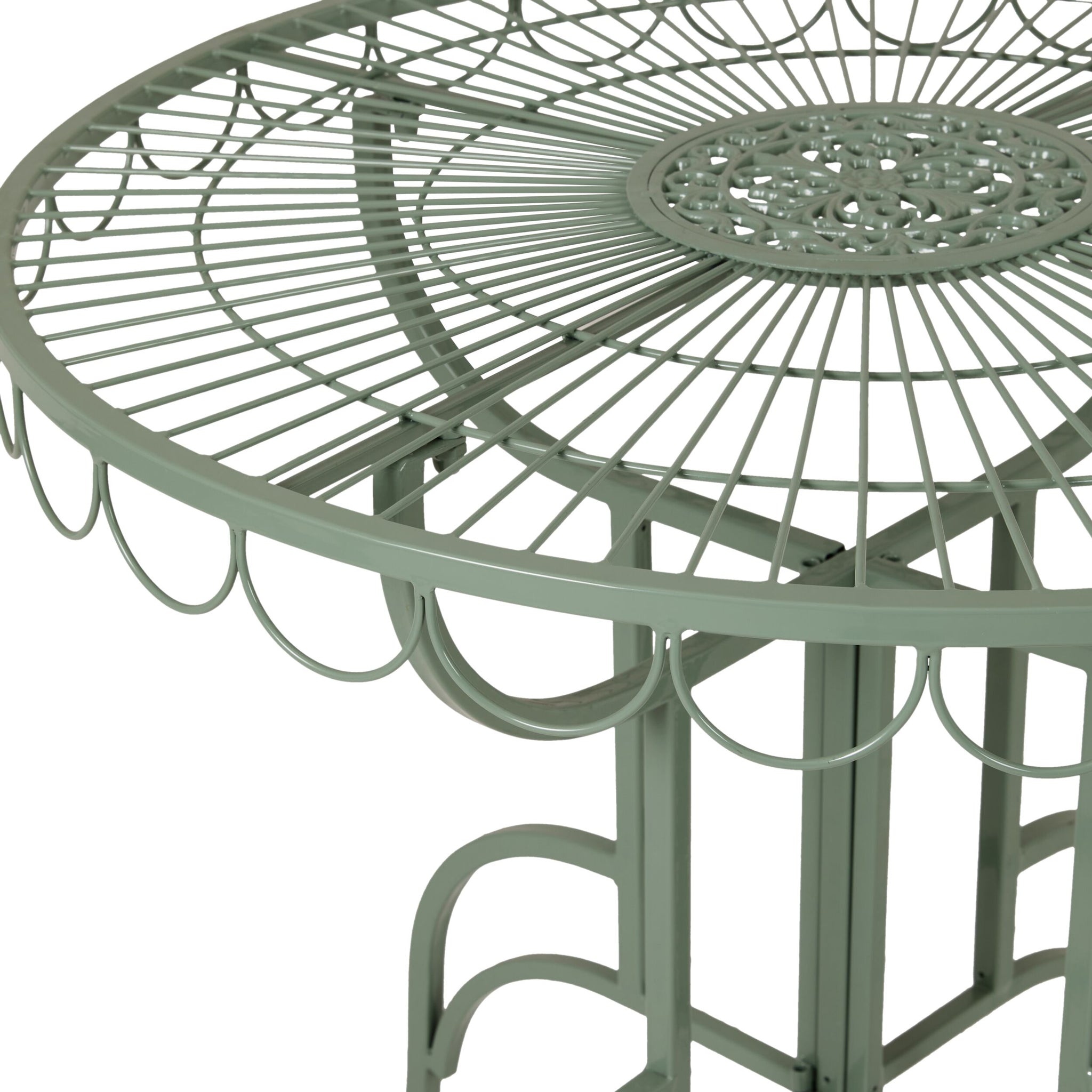 Jade Garden Table Gloss Green