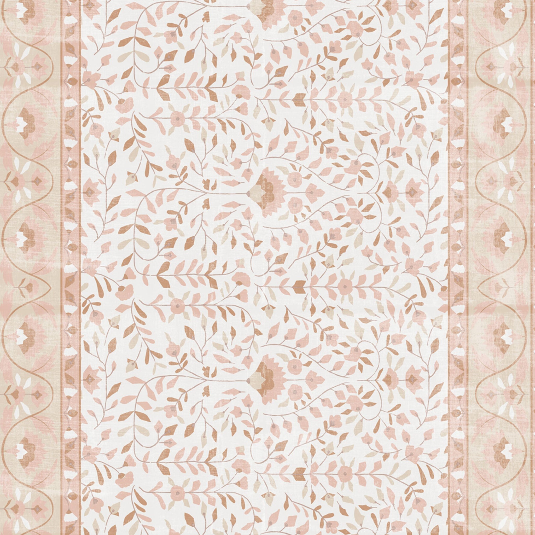 Roselle Silky Soft Washable Doormat Rose Quartz 60x90cm