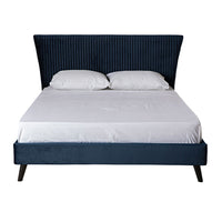 Pleat Bed Queen Midnight