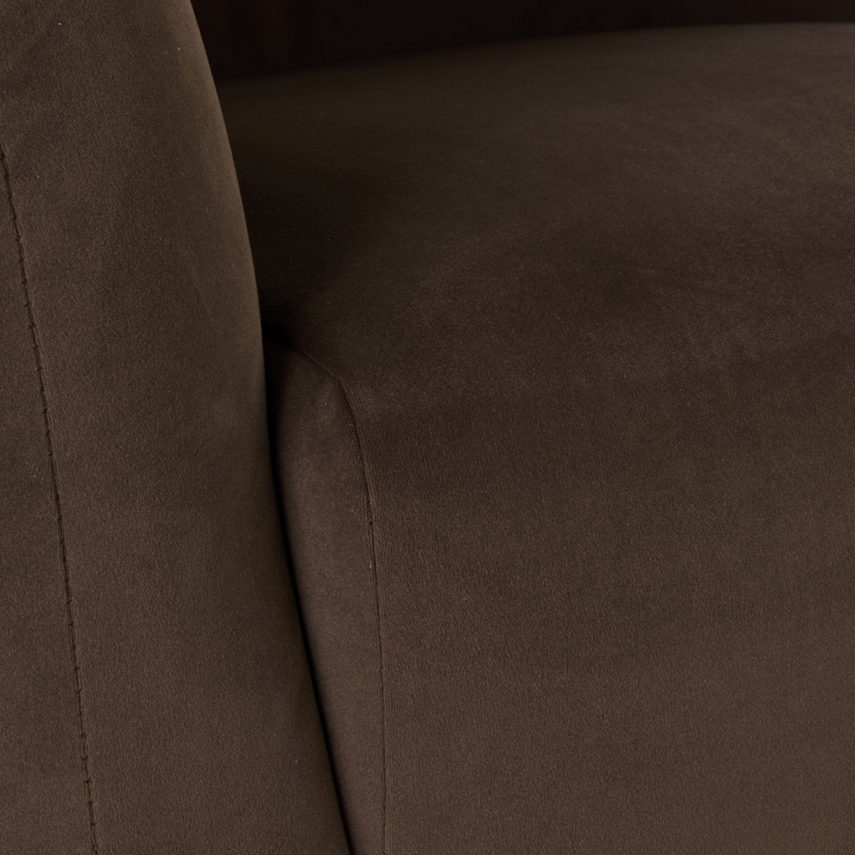 Kianna Occasional Chair Velvet Chocolate