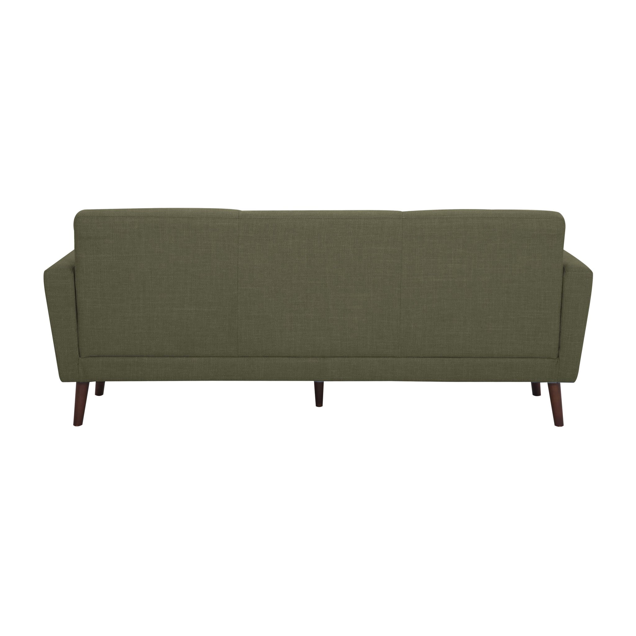 Frankie 3 Seater Sofa Olive Green Weave