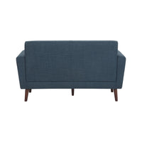 Frankie 2 Seater Sofa Steel Blue Weave