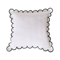 Aerin Scallop Cushion White 45cm