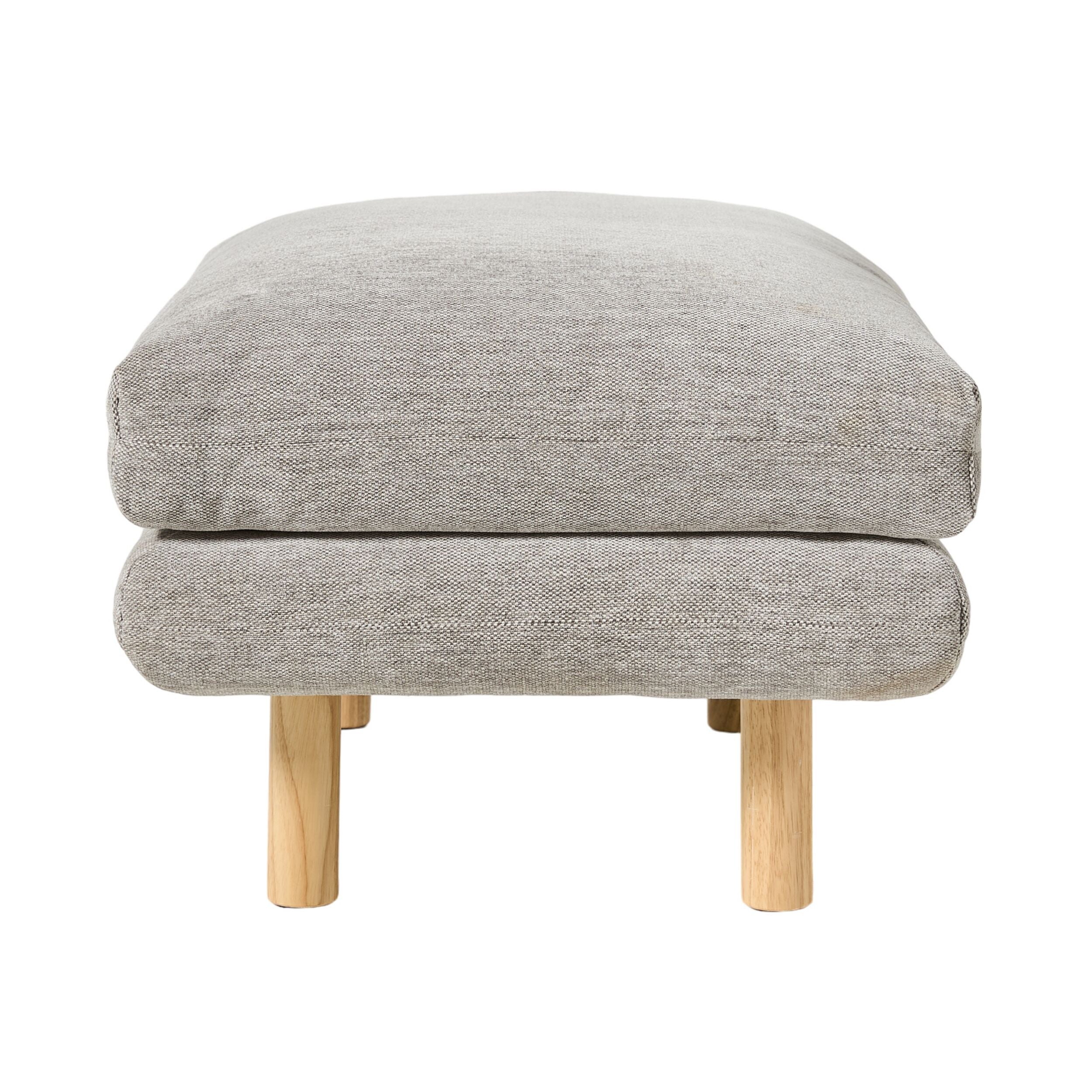 Austin Ottoman Cocoon Fog