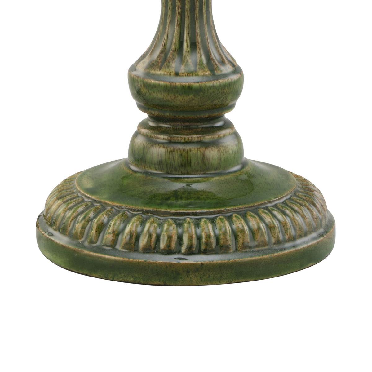 Zarina Meena Green Wooden Table Lamp Base