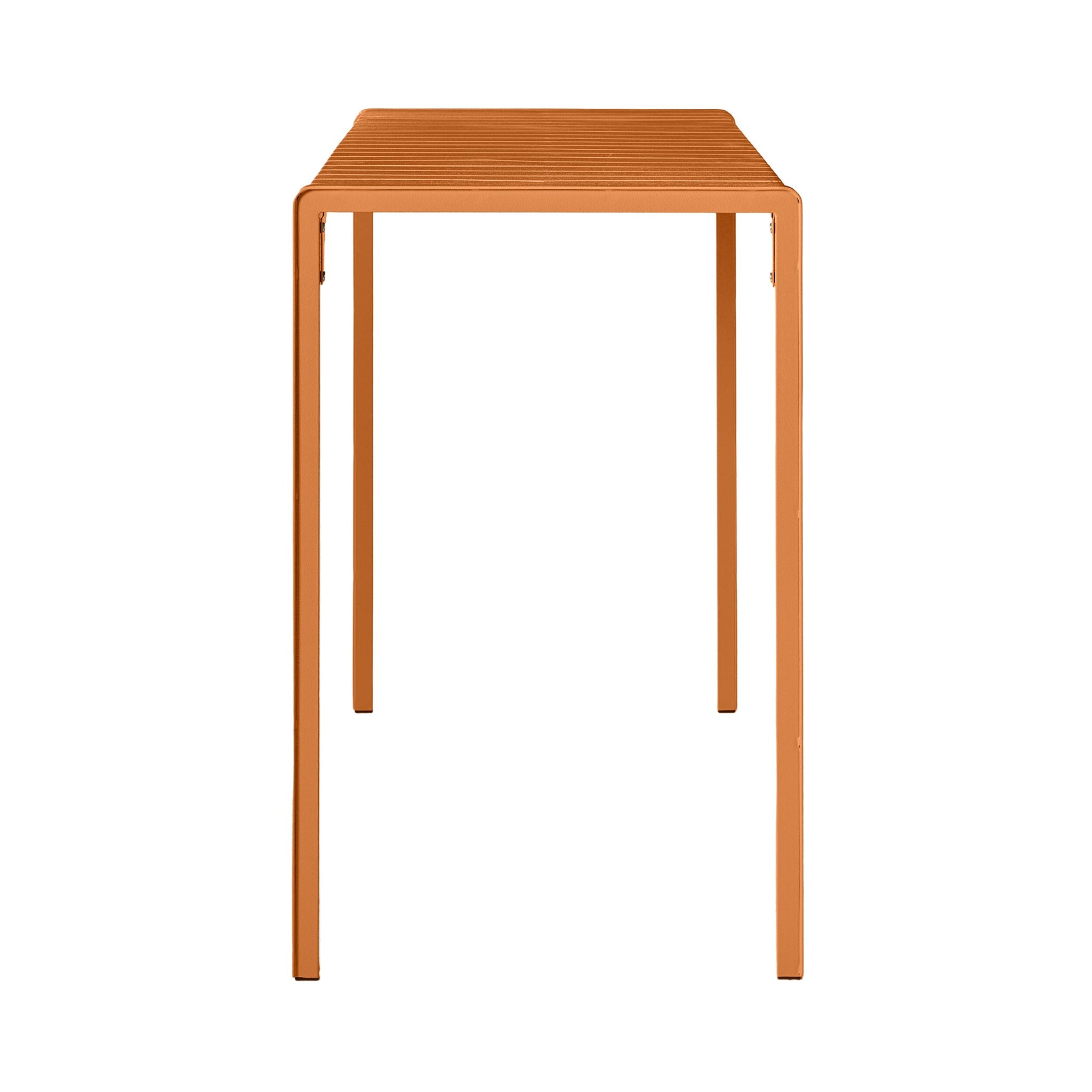 Kace Outdoor Bar Table 140cm Tangelo Orange