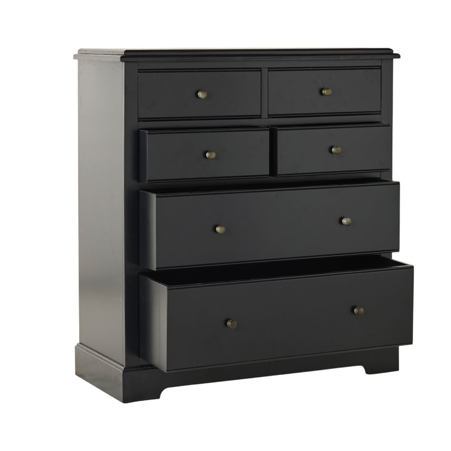 Clover 6 Drawer Chest Black – Early Settler Australia