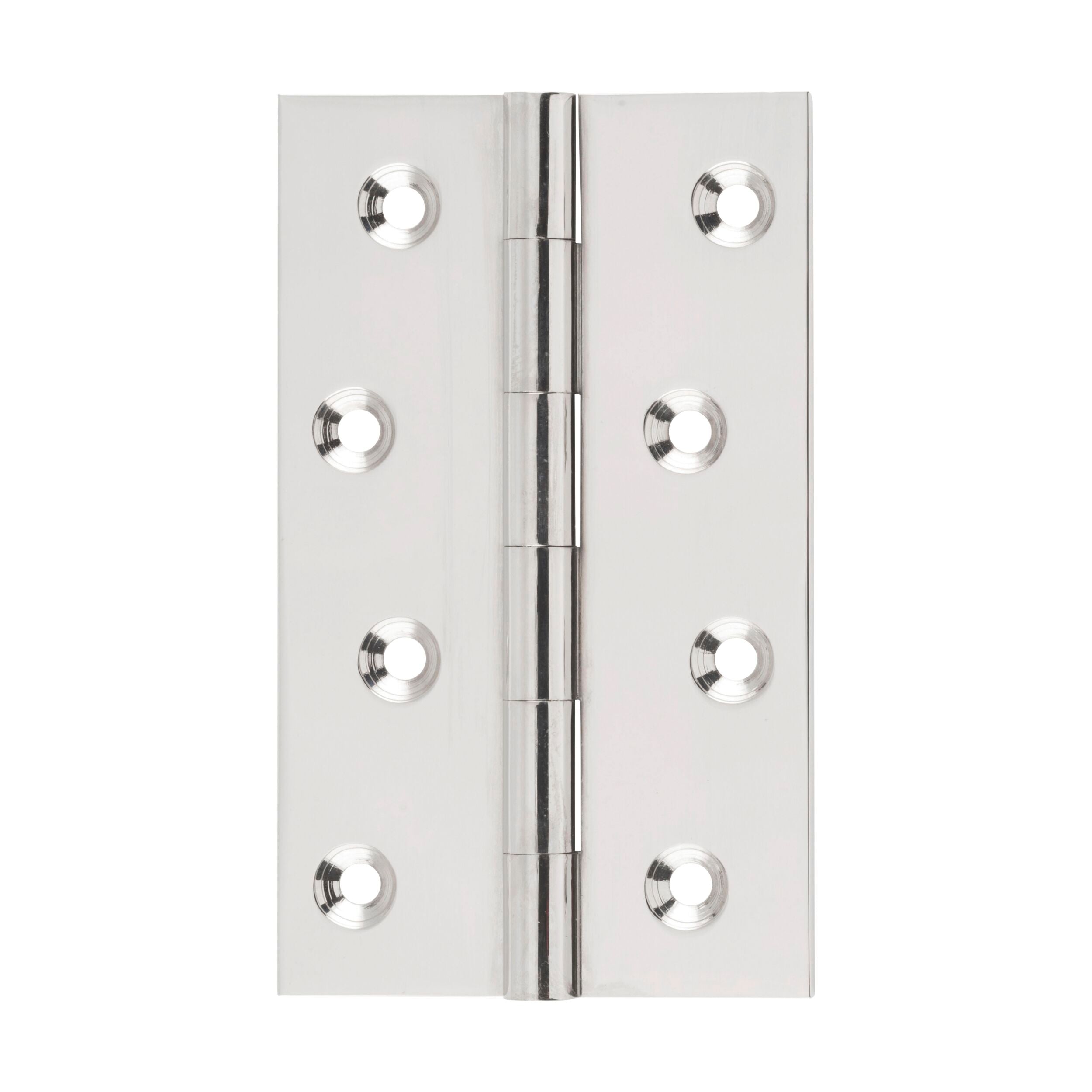 2622 Hinge Fixed Pin Polished Nickel H100xW60mm