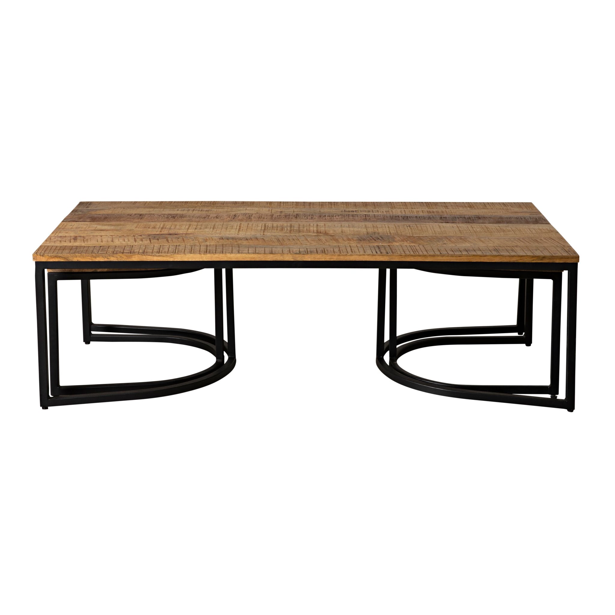 Hartford 3 Piece Nesting Timber Coffee Table Set