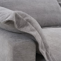 Laze Modular Chaise Sofa Twilight Grey