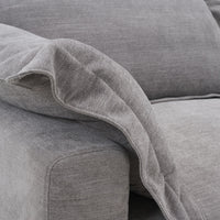 Laze Modular Chaise Sofa Twilight Grey