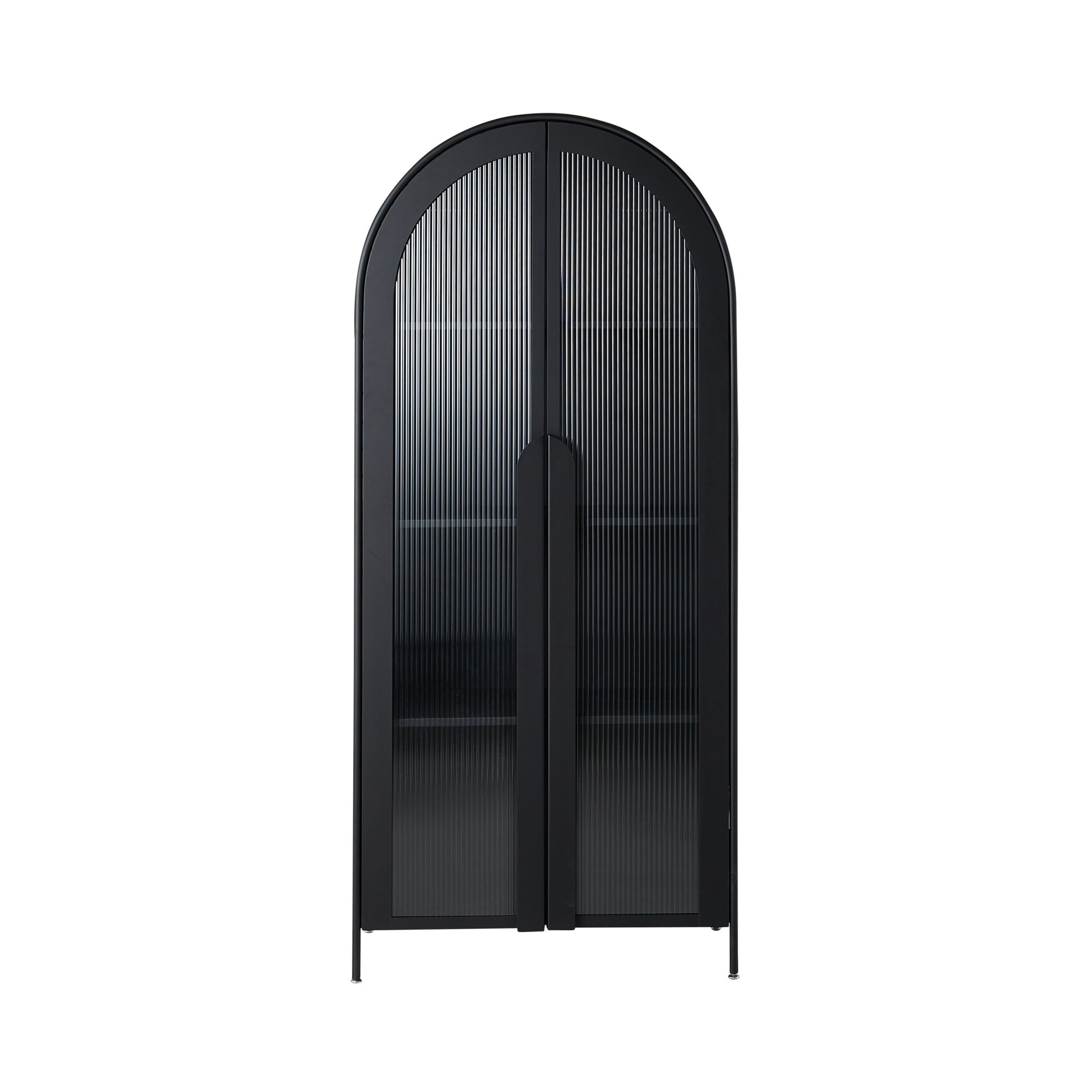 Nero Arched 2 Door Cabinet