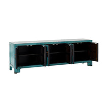 Sansha 6 Door TV Unit Turquoise