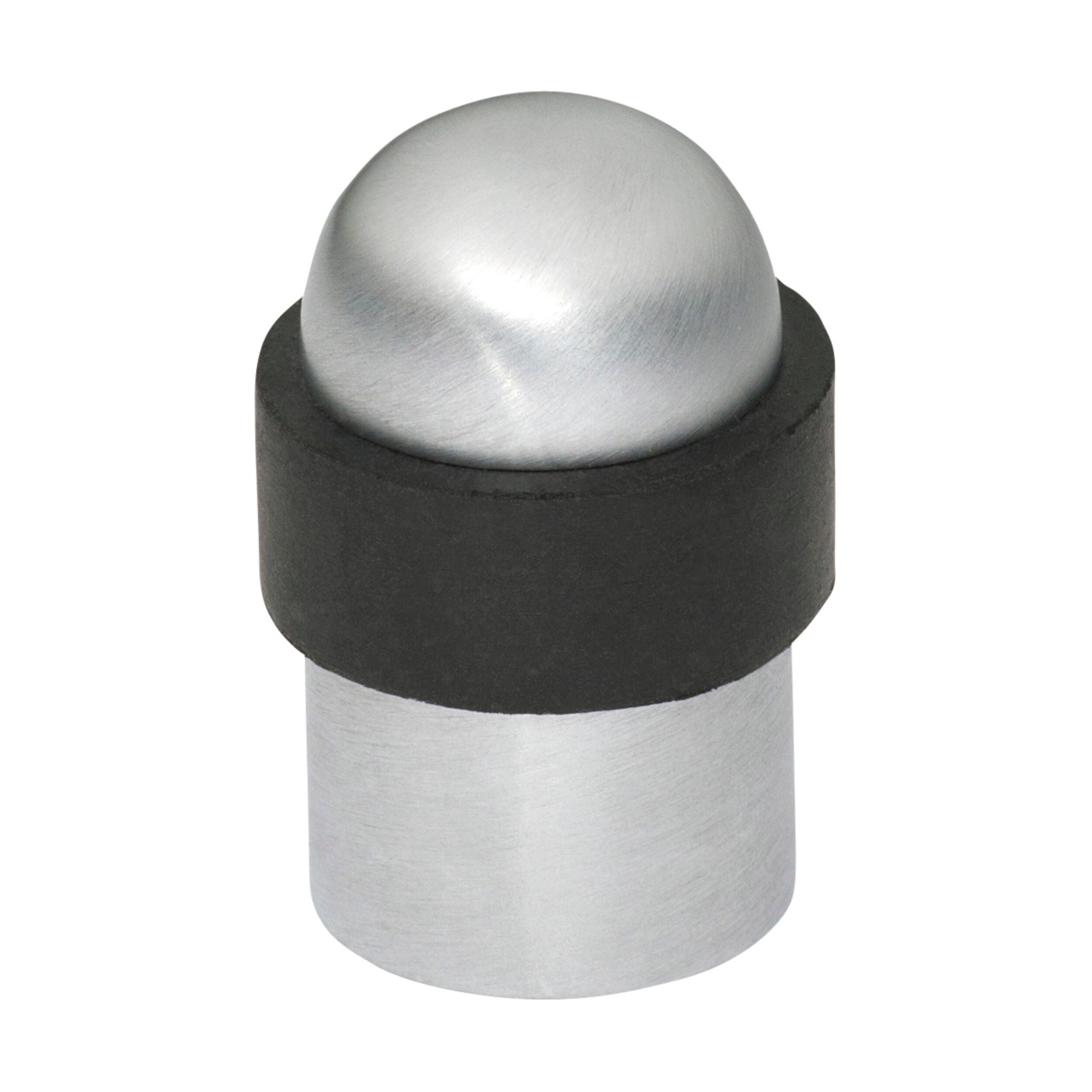 1364 Door Stop Domed Satin Chrome H50xD30mm