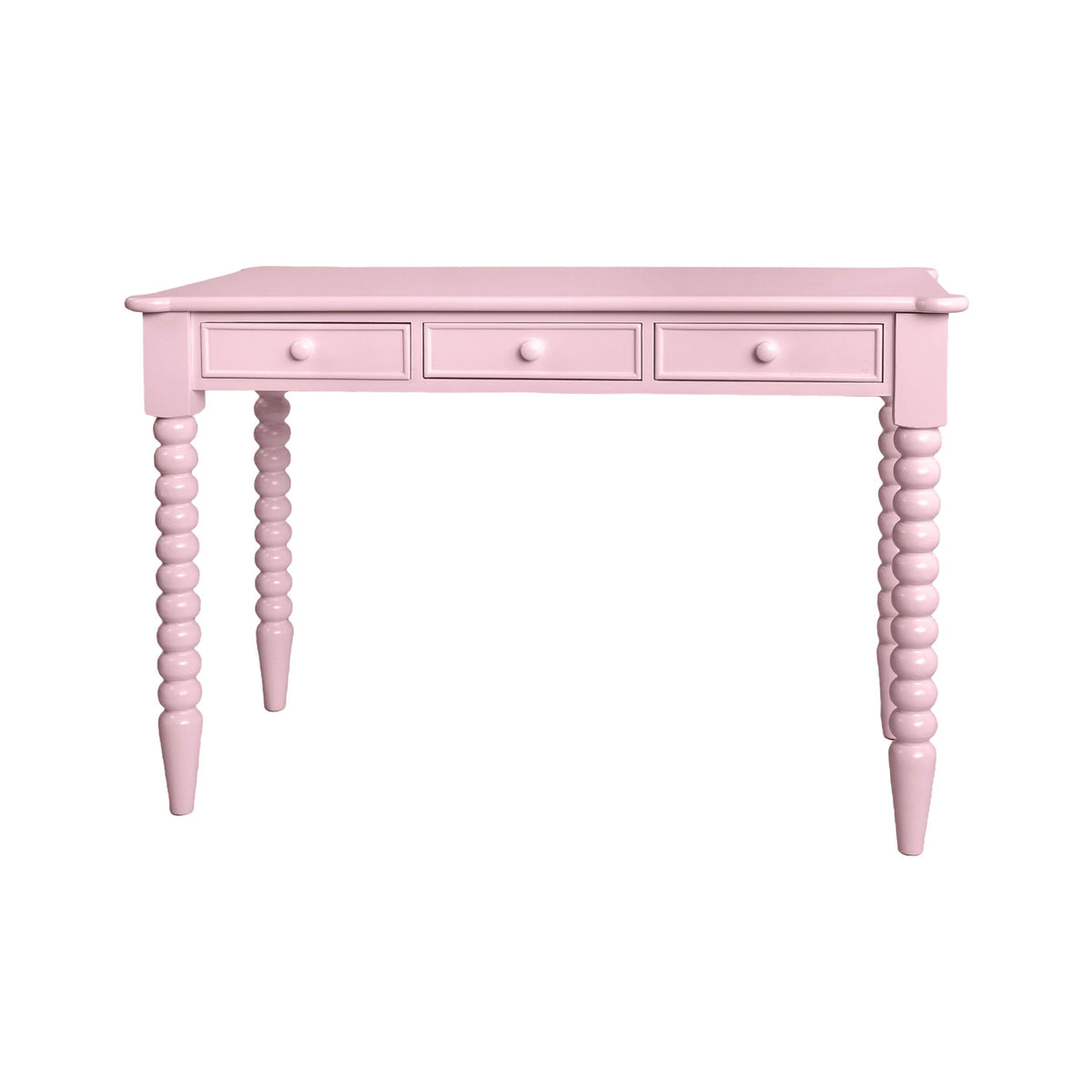 Maisie 3 Drawer Desk Pink