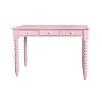 Maisie 3 Drawer Desk Pink