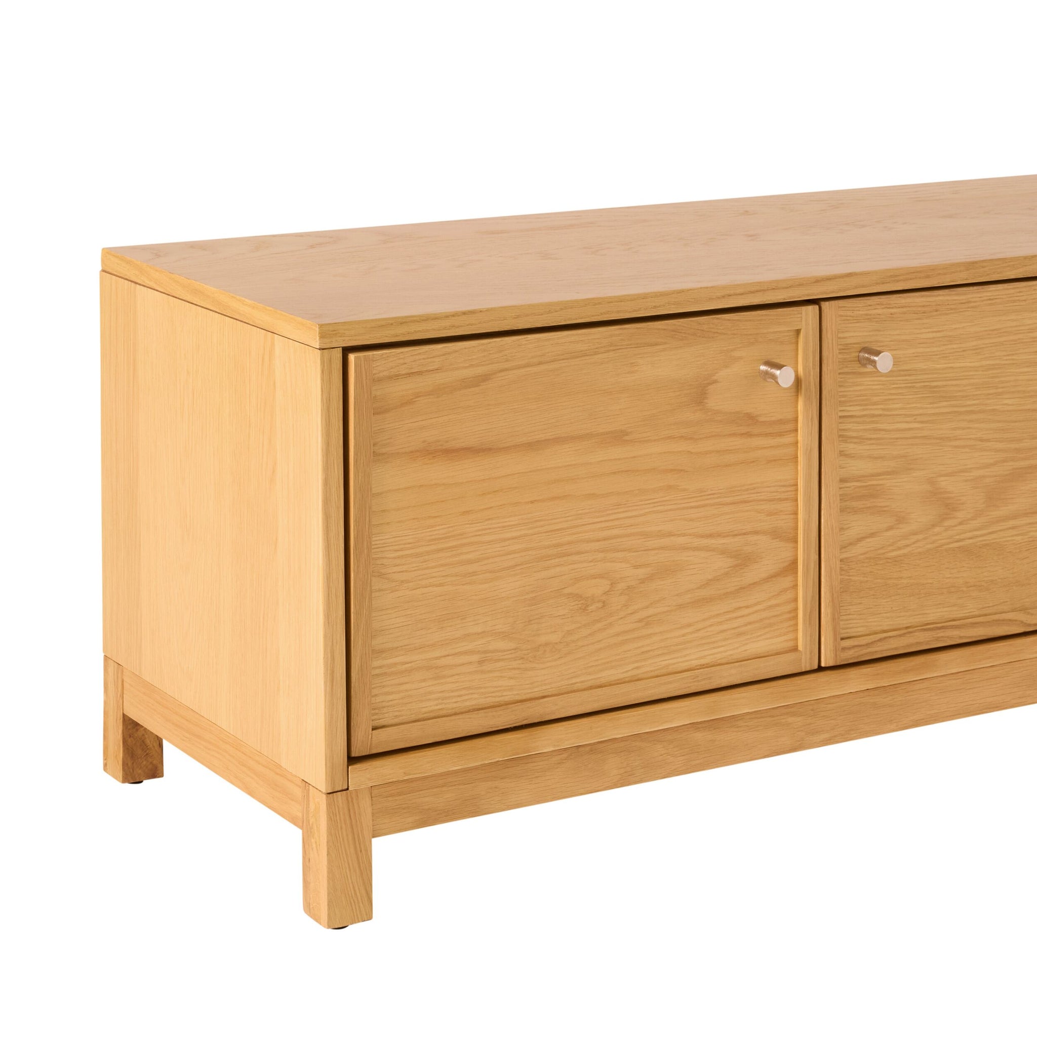 Avalon 3 Door Entertainment Unit Light Oak