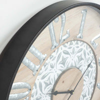 BeyondTime Grain Circle Detail Clock 60cm