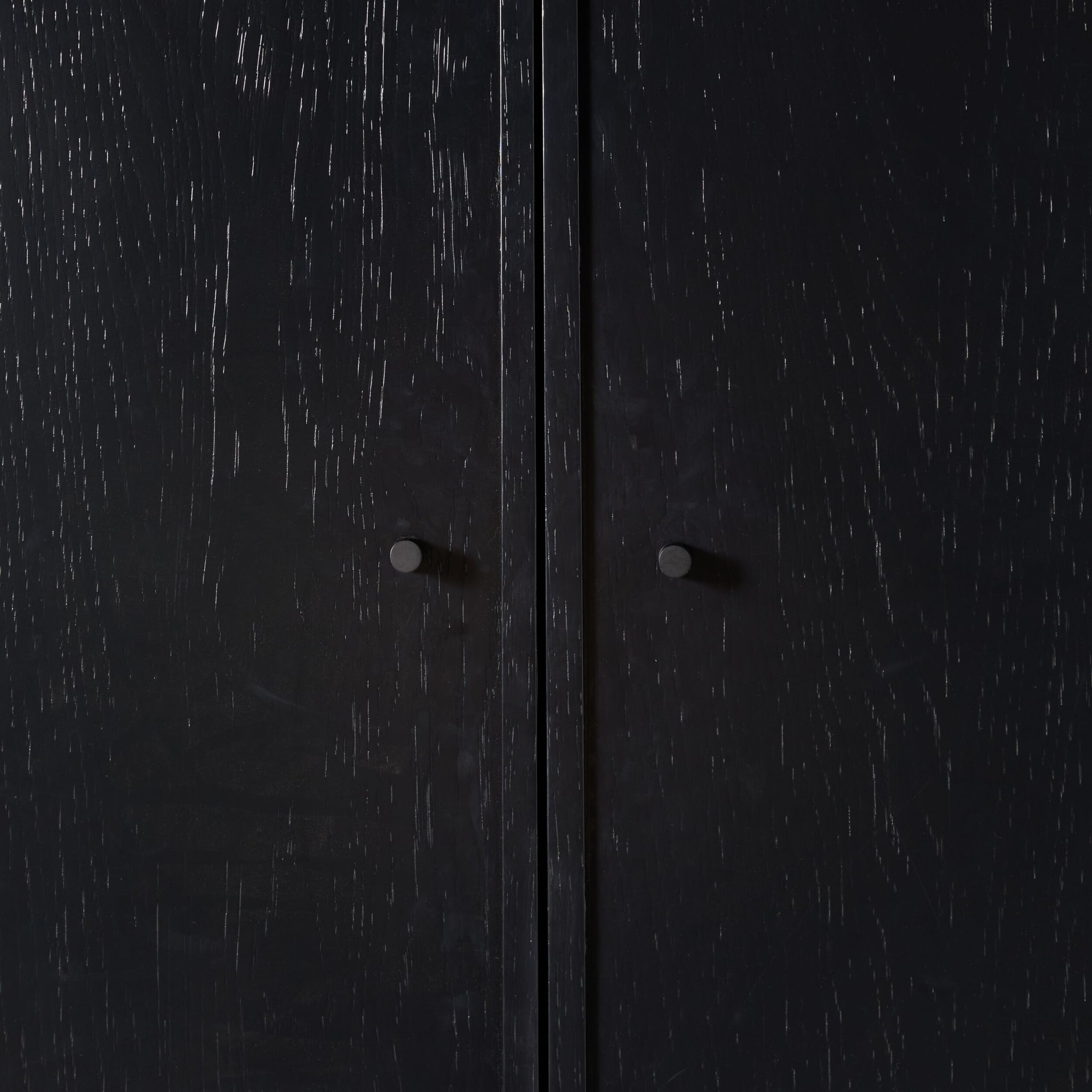 Avalon 2 Drawer Wardrobe Black