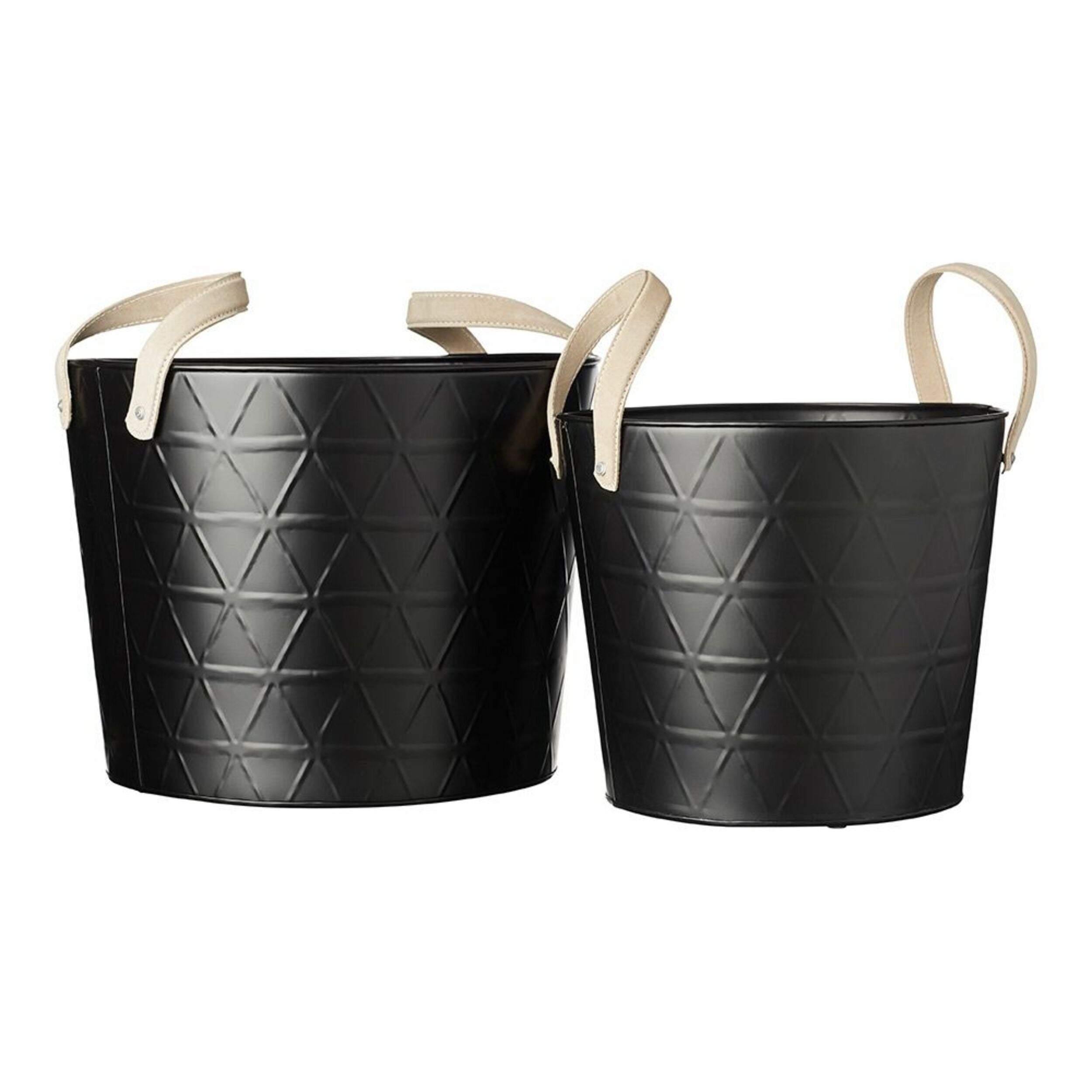 Kingston Round Storage Bucket Black Large