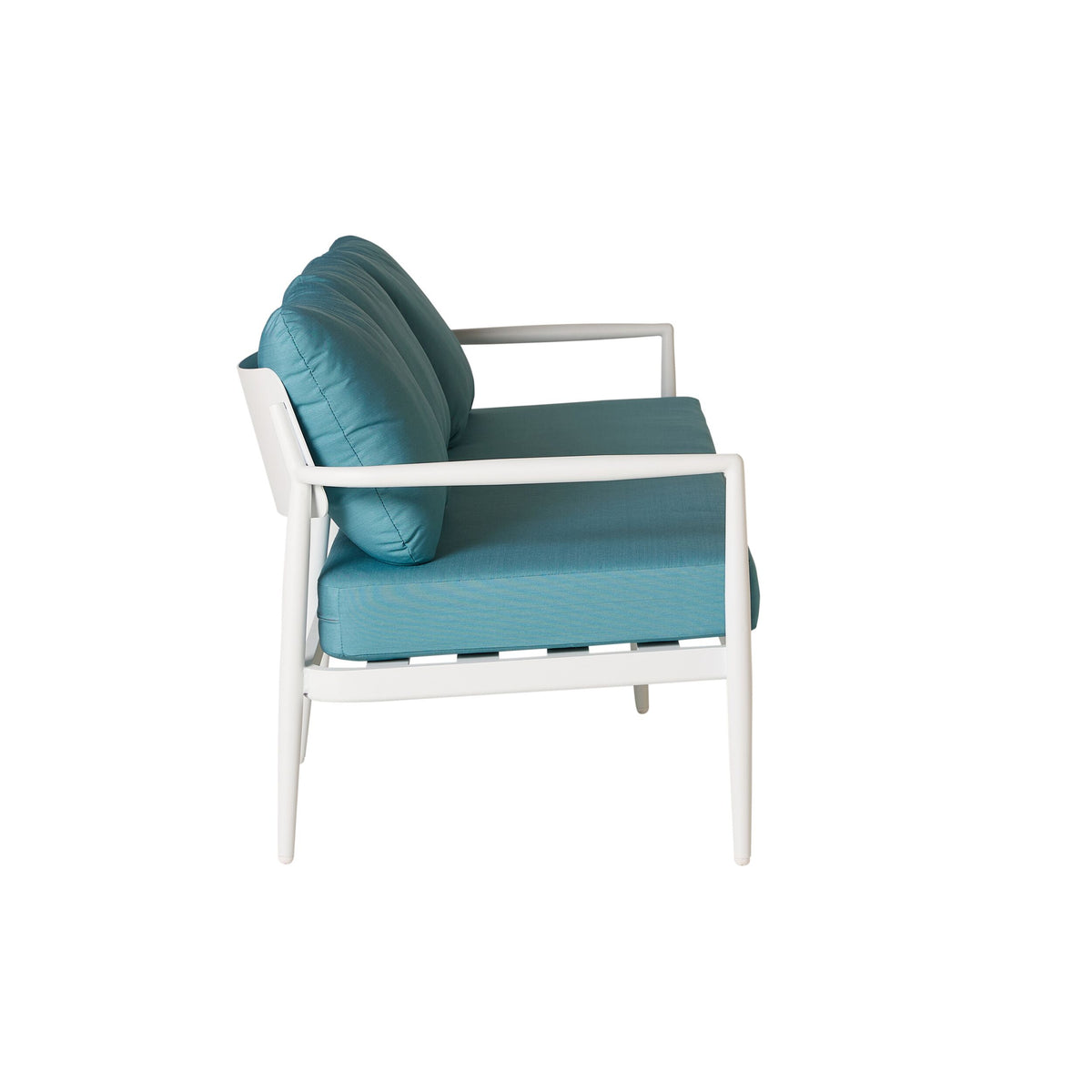 Poppie 3 Seater Sofa Chambray Blue