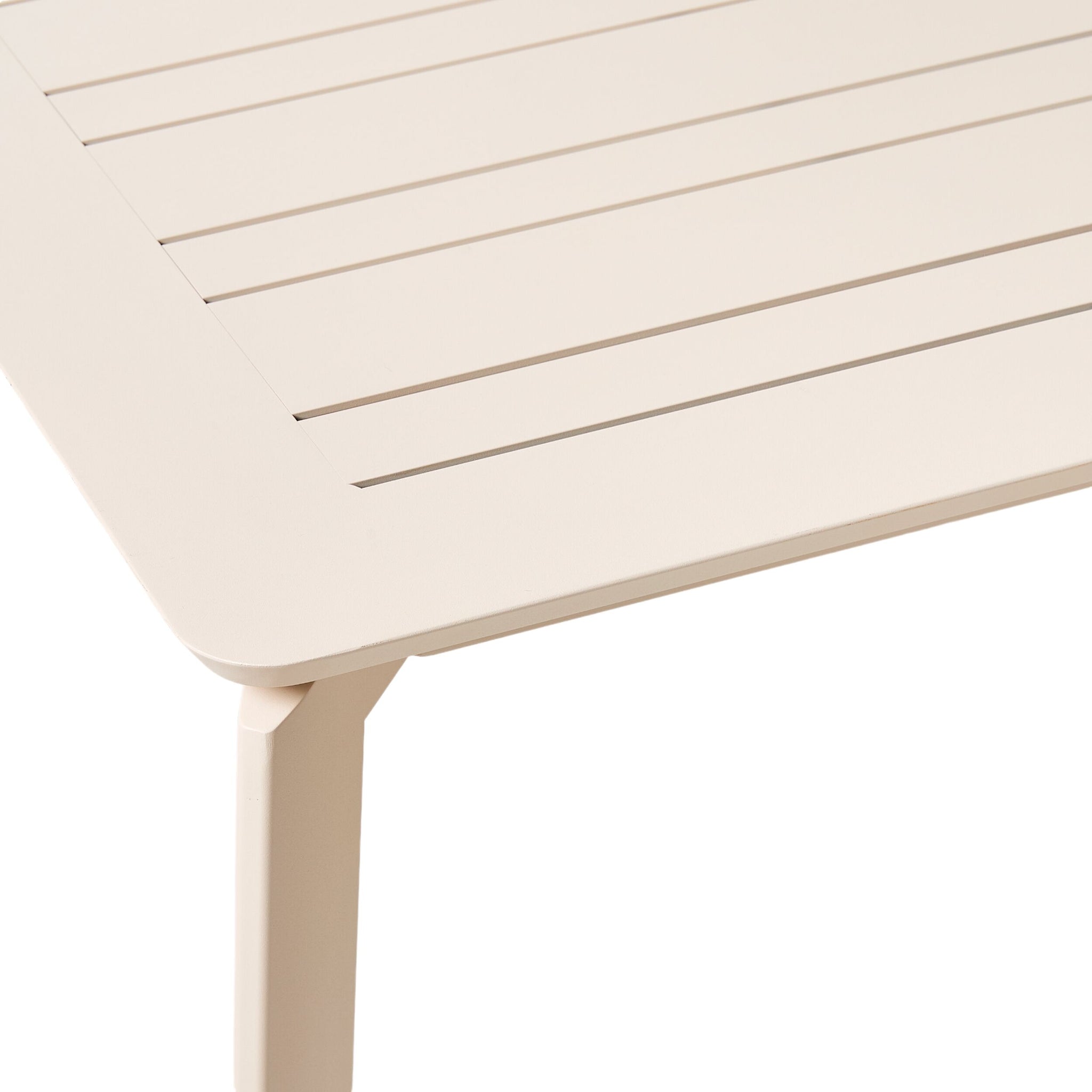 Santana Aluminium Extension Table 200cm (Ext 300cm) Taupe