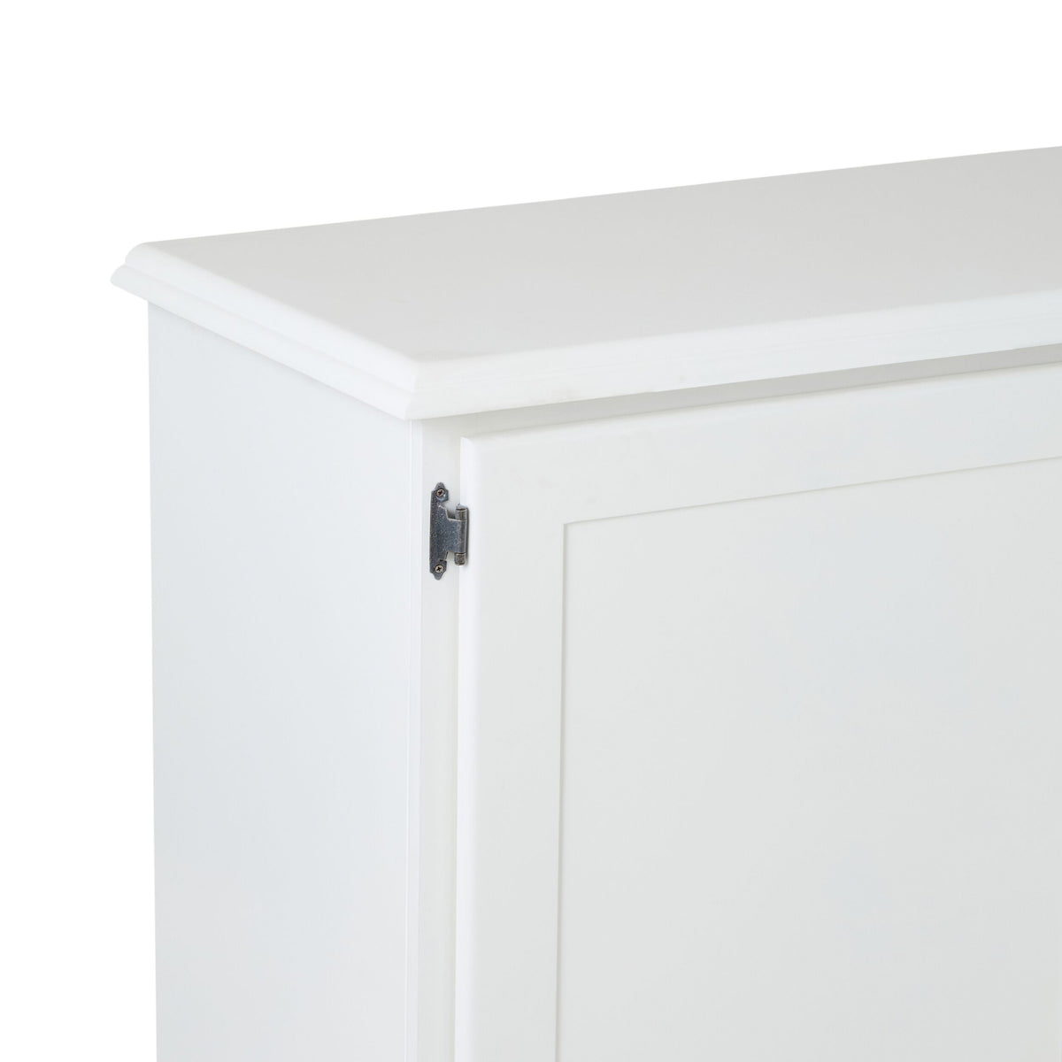 Armand 4 Door Book Cabinet 240 x 83cm White