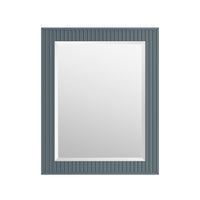 Lennox Vanity Mirror Cabinet Slate Blue 610x762mm