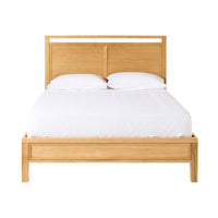Avalon Queen Bed Light Oak